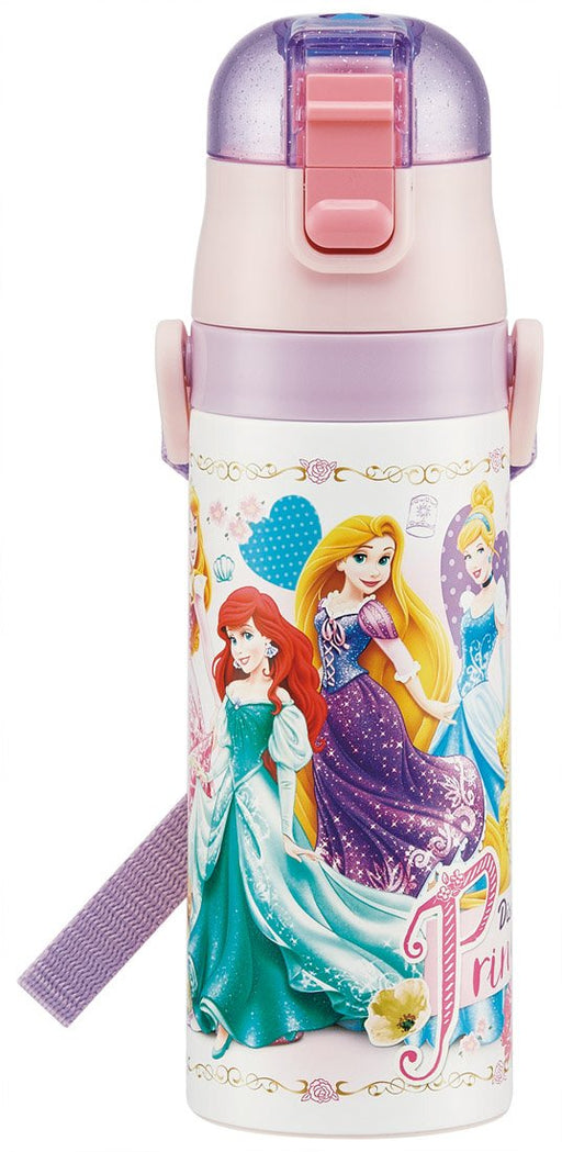 Skater Princess 470ml Stainless Steel Kids Water Bottle - Direct Drinking- Japan Figure Store - #1 Bring To You The Best Japanese Goods