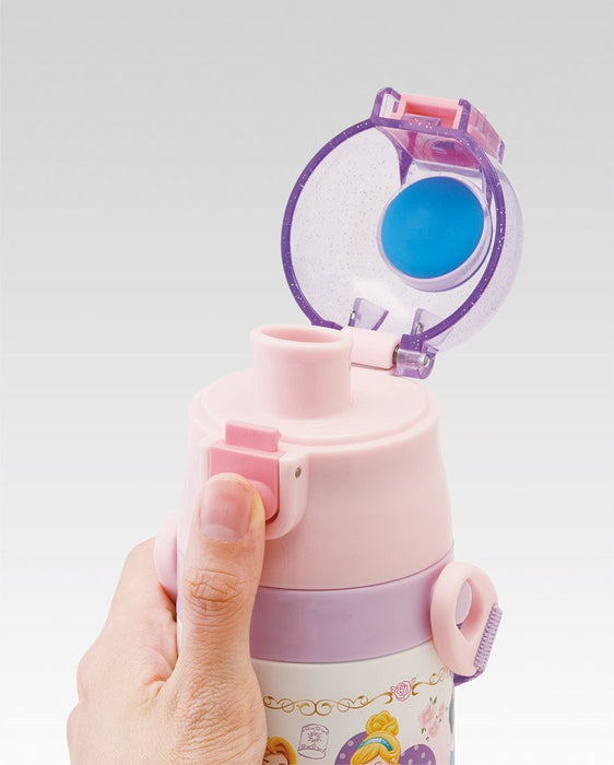 Skater Princess 470ml Stainless Steel Kids Water Bottle - Direct Drinking- Japan Figure Store - #1 Bring To You The Best Japanese Goods