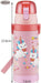 Skater Unicorn 3D 480ml Stainless Steel Direct Drinking Water Bottle for Children- Japan Figure Store - #1 Bring To You The Best Japanese Goods