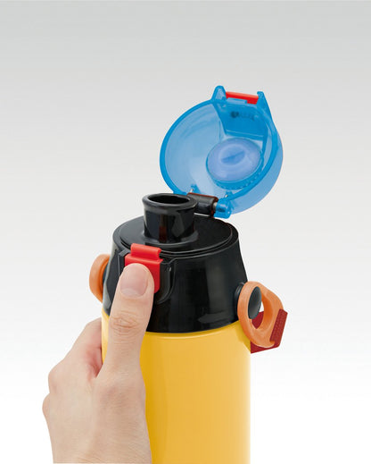 Skater 580ml Stainless Steel Water Bottle for Kids - Snack World Series Sdc6N- Japan Figure Store - #1 Bring To You The Best Japanese Goods