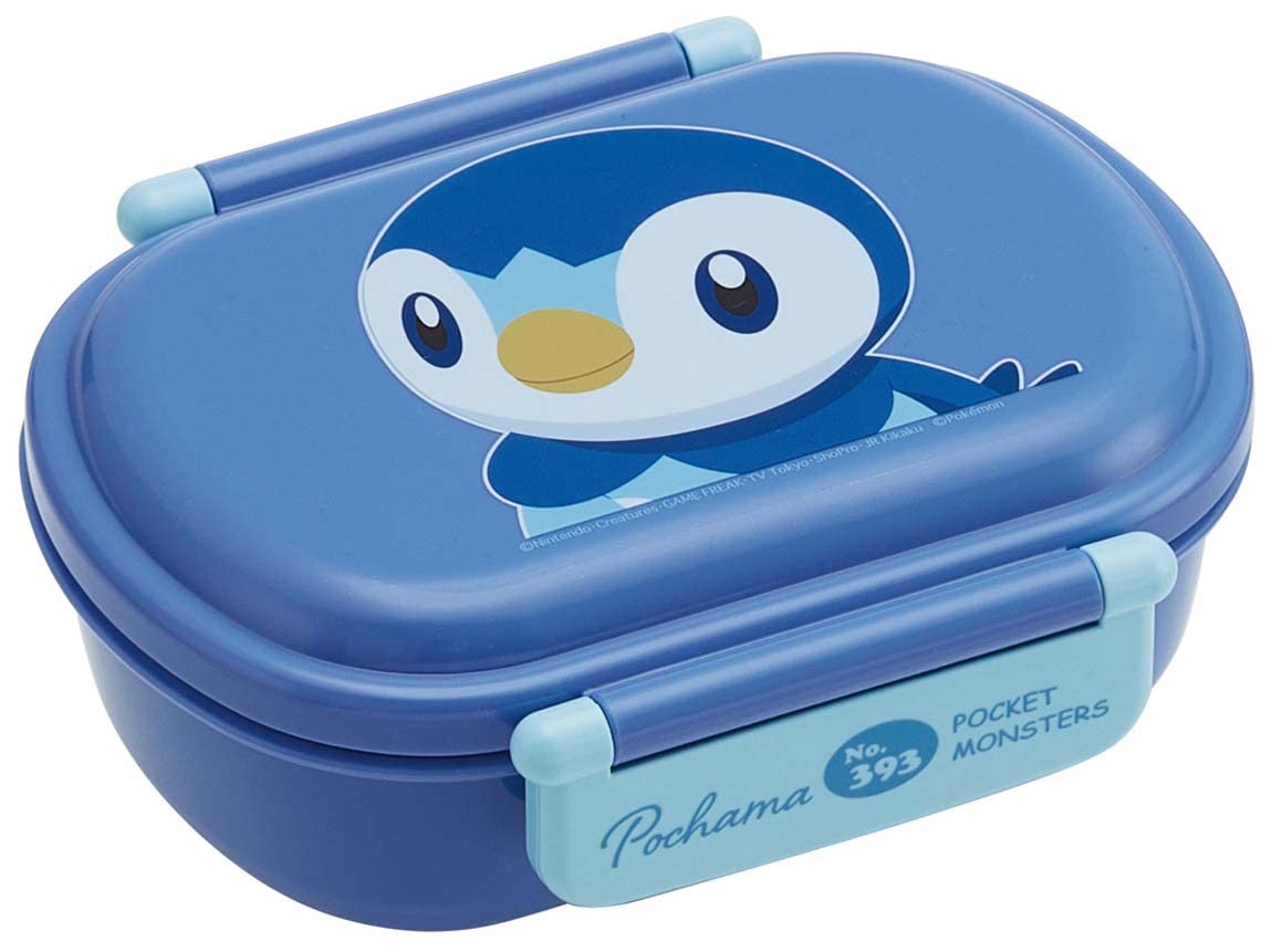 Skater Kids Lunch Box 360 ml - Antibacterial Piplup Pokemon Boys Made in Japan- Japan Figure Store - #1 Bring To You The Best Japanese Goods