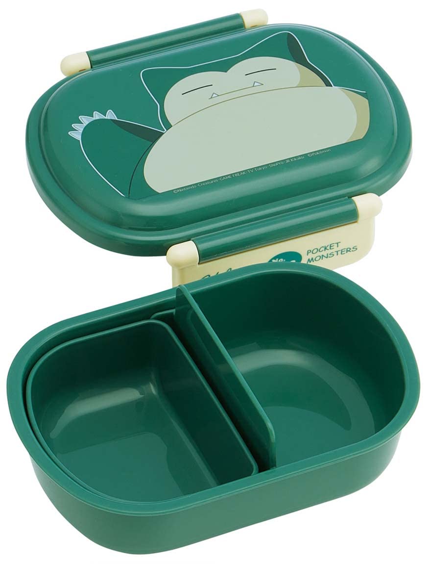 Skater Pokemon Snorlax Kids Lunch Box 360ml Made in Japan Antibacterial Boys- Japan Figure Store - #1 Bring To You The Best Japanese Goods
