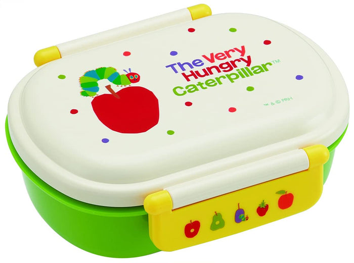 Skater Children's 360ml Antibacterial Lunch Box - Very Hungry Caterpillar Made in Japan- Japan Figure Store - #1 Bring To You The Best Japanese Goods
