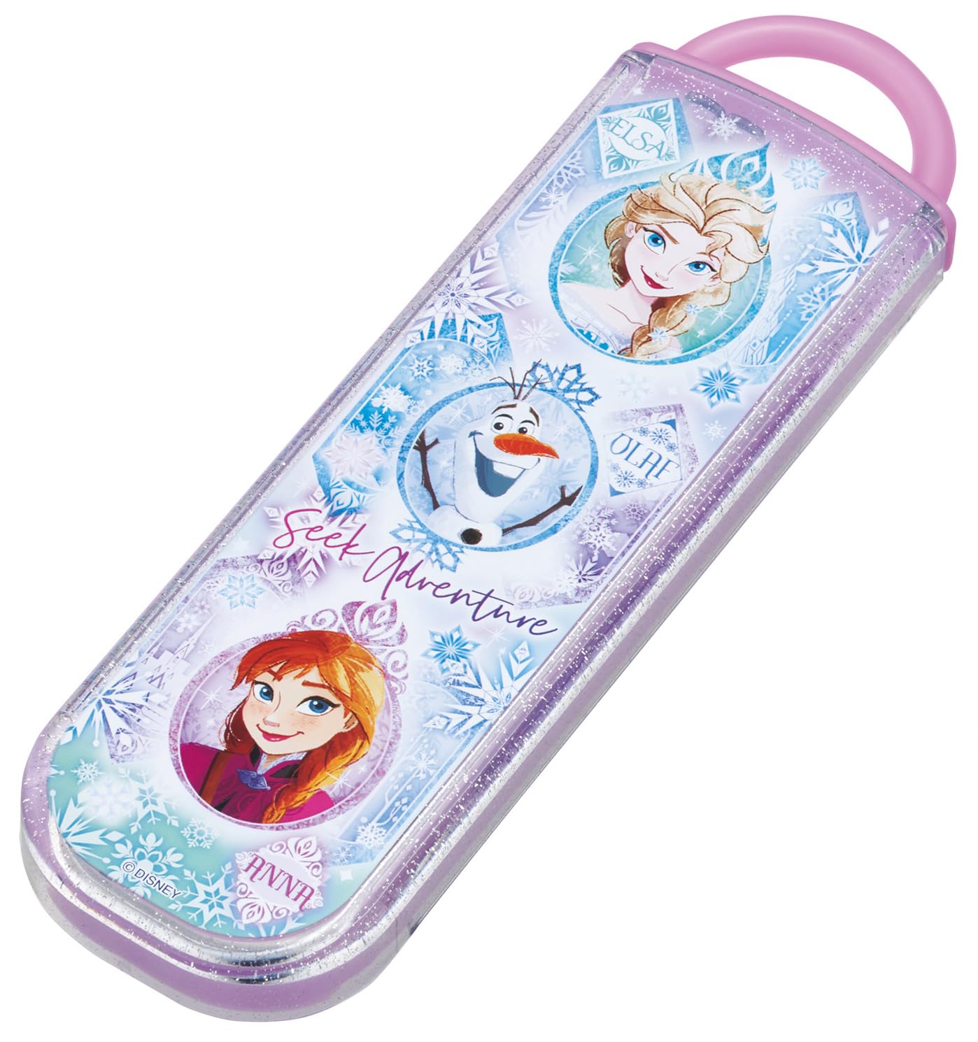 Skater Disney Frozen Kids Lunch Box Set with Chopsticks & Spoon Antibacterial