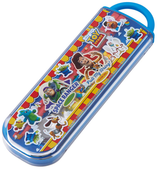 Skater Kids Toy Story 22 Lunch Box Set with Chopsticks and Spoon