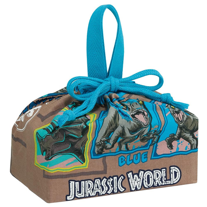Skater Jurassic World Children's Lunch Box with Drawstring Bag Made in Japan- Japan Figure Store - #1 Bring To You The Best Japanese Goods