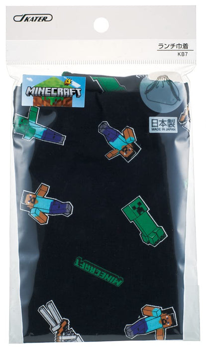 Skater Japan-Made Minecraft Kids Lunch Box with Drawstring Bag Kb7-A- Japan Figure Store - #1 Bring To You The Best Japanese Goods