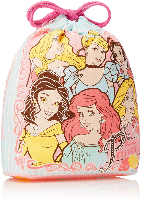 Skater Disney Princess 18 Lunch Box and Drawstring Bag Set 20x20cm - KB64C- Japan Figure Store - #1 Bring To You The Best Japanese Goods