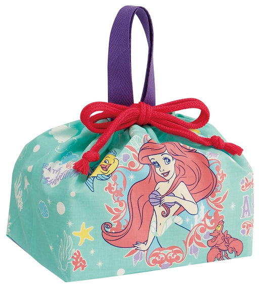 Skater Ariel Disney Kids Lunch Box and Drawstring Bag Set Made in Japan- Japan Figure Store - #1 Bring To You The Best Japanese Goods