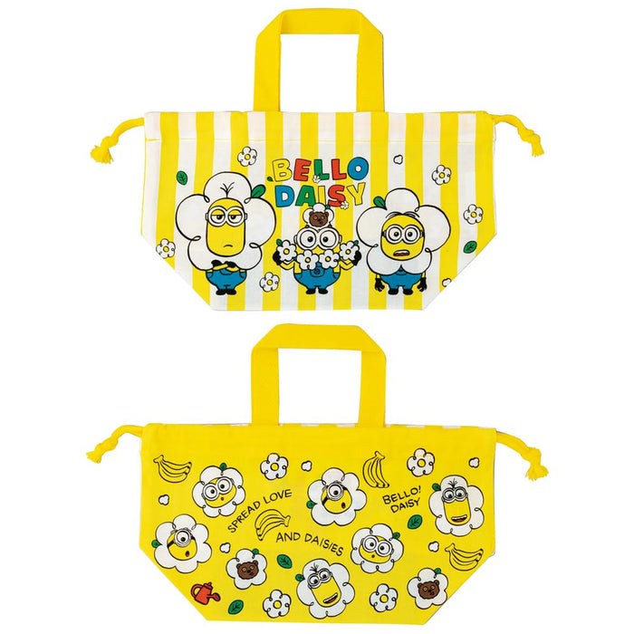 Skater Kids Lunch Box Bag with Gusset Minion 24 Made in Japan Boys Girls- Japan Figure Store - #1 Bring To You The Best Japanese Goods