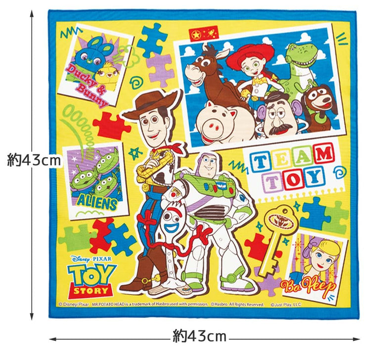 Skater Kids Toy Story Lunch Box and Cloth Set 43x43cm Made in Japan- Japan Figure Store - #1 Bring To You The Best Japanese Goods