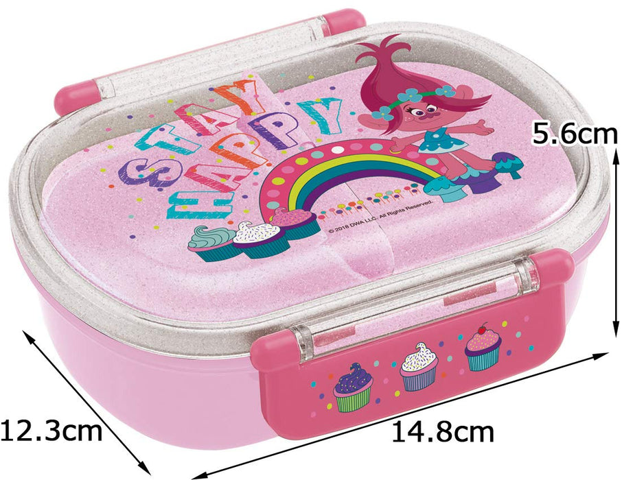 Skater Trolls Children's Lunch Box 360ml Capacity - BPA Free- Japan Figure Store - #1 Bring To You The Best Japanese Goods