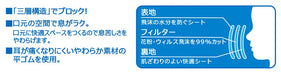 Skater Tomica Kids Mask Non-Woven Three-Ply 145x90mm - 10 Pack- Japan Figure Store - #1 Bring To You The Best Japanese Goods