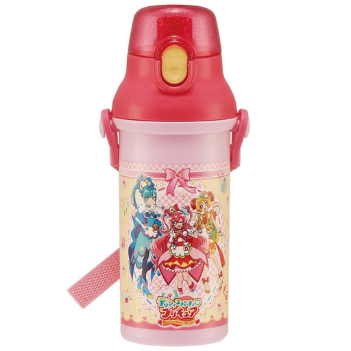Skater Kids' Antibacterial Water Bottle 480ml Precure Delicious Made in Japan- Japan Figure Store - #1 Bring To You The Best Japanese Goods