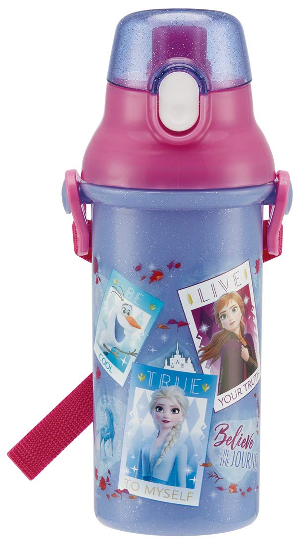 Skater Disney Frozen 2 480ml Kids Plastic Water Bottle- Japan Figure Store - #1 Bring To You The Best Japanese Goods