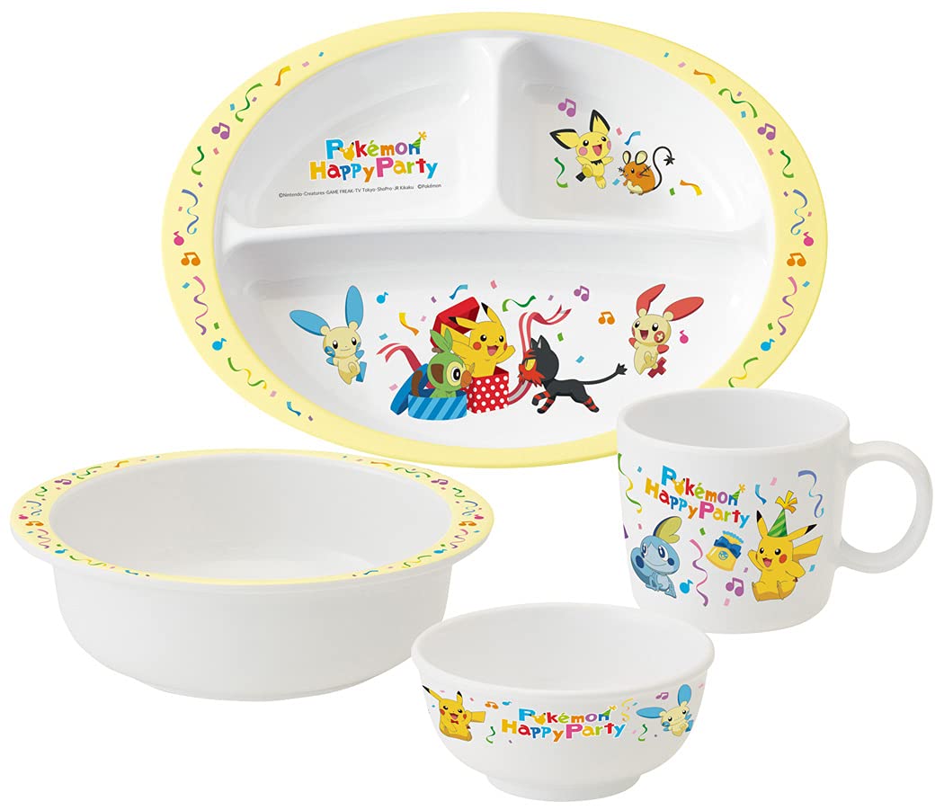 Skater Pokemon 750ml Melamine Lunch Dish: Kids Plate by Skater- Japan Figure Store - #1 Bring To You The Best Japanese Goods