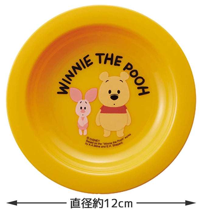 Skater Winnie the Pooh Disney Children's Plates Set of 3 12cm Made in Japan- Japan Figure Store - #1 Bring To You The Best Japanese Goods
