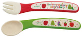 Skater Kids 12cm Fruit Spoon and Fork Set - Very Hungry Caterpillar SFB2-A- Japan Figure Store - #1 Bring To You The Best Japanese Goods