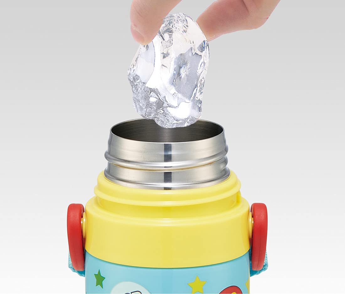 Skater Paw Patrol 470ml Direct Drinking Stainless Steel Kids Water Bottle for Boys- Japan Figure Store - #1 Bring To You The Best Japanese Goods