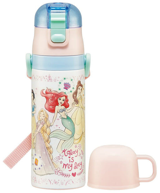 Skater Princess 23 Kids Stainless Steel Thermal Water Bottle - Lightweight 470ml Girls Sports Drinkware- Japan Figure Store - #1 Bring To You The Best Japanese Goods