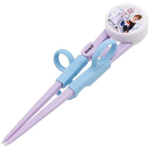 Skater Disney Frozen Children's Training Chopsticks 14cm Easy Pickup Square Tip Right-Handed Ages 2-7- Japan Figure Store - #1 Bring To You The Best Japanese Goods