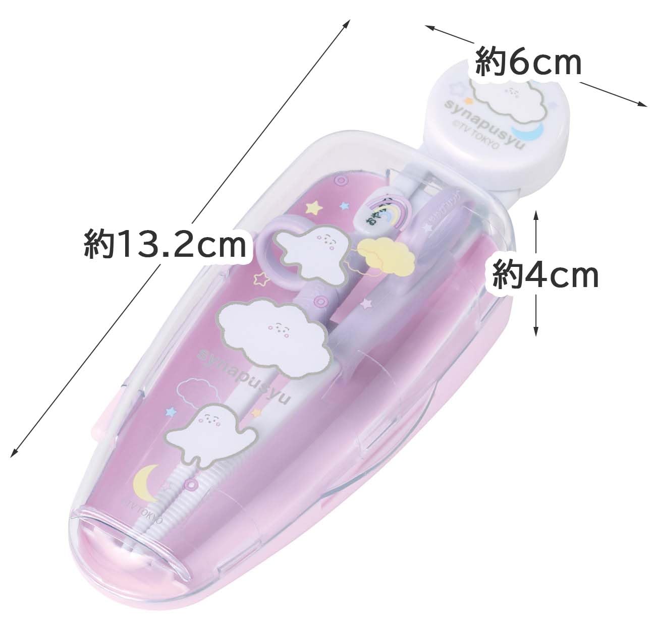 Skater Right-Handed Training Chopsticks for Children 2-7 14cm Square Tip Easy Pickup- Japan Figure Store - #1 Bring To You The Best Japanese Goods