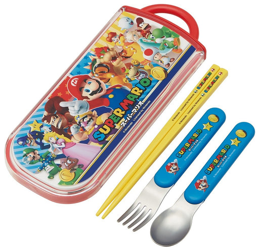 Skater Super Mario Trio Set for Children Made in Japan - TCS1AM- Japan Figure Store - #1 Bring To You The Best Japanese Goods