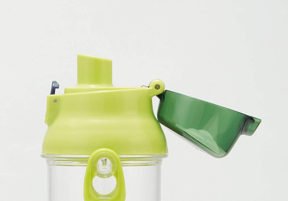 Skater Dinosaur Kids Water Bottle 480ml Clear Made in Japan for Boys- Japan Figure Store - #1 Bring To You The Best Japanese Goods