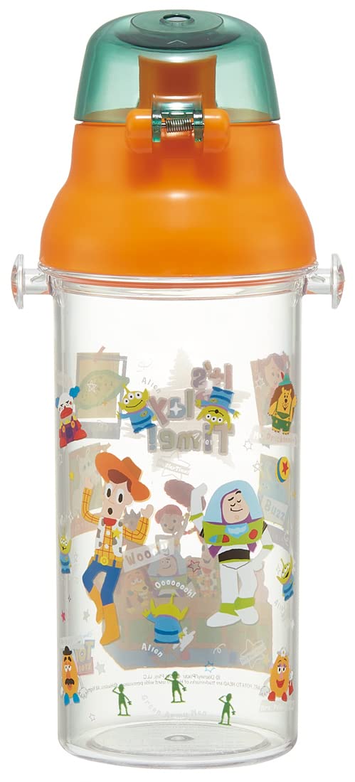 Skater Disney Toy Story Children's 480ml Clear Water Bottle Made in Japan- Japan Figure Store - #1 Bring To You The Best Japanese Goods