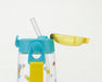 Skater Snoopy Disney 480Ml Kids Water Bottle with Clear Design and Straw- Japan Figure Store - #1 Bring To You The Best Japanese Goods