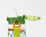 Skater Dinosaur 480ml Clear Water Bottle with Straw for Boys - PDSH5-A- Japan Figure Store - #1 Bring To You The Best Japanese Goods