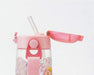 Skater Disney Princess 480ml Clear Water Bottle with Straw for Girls PDSH5- Japan Figure Store - #1 Bring To You The Best Japanese Goods