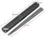 Skater Adult Chopsticks - 21Cm Charcoal Gray Antibacterial Case Set ABC45AG-A Men's Skater- Japan Figure Store - #1 Bring To You The Best Japanese Goods
