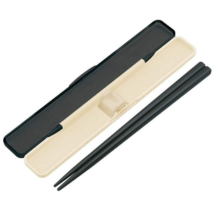 Skater 18cm Retro French Black Chopsticks Set with Case - Made in Japan- Japan Figure Store - #1 Bring To You The Best Japanese Goods