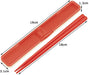 Skater Retro French Orange Red Chopsticks & Case Set 18cm - Made in Japan- Japan Figure Store - #1 Bring To You The Best Japanese Goods