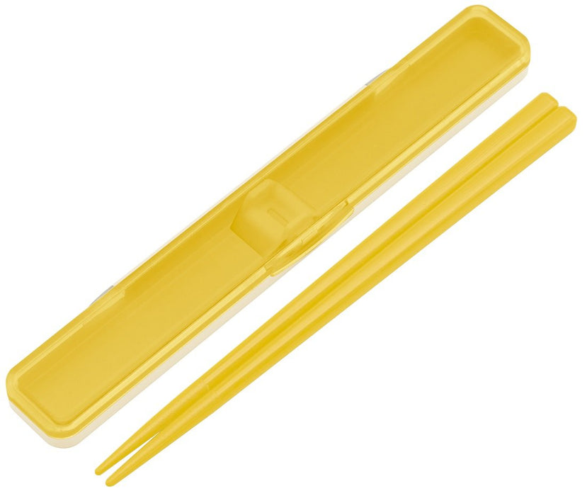 Skater 18cm Retro French Yellow Chopstick and Case Set Made in Japan- Japan Figure Store - #1 Bring To You The Best Japanese Goods