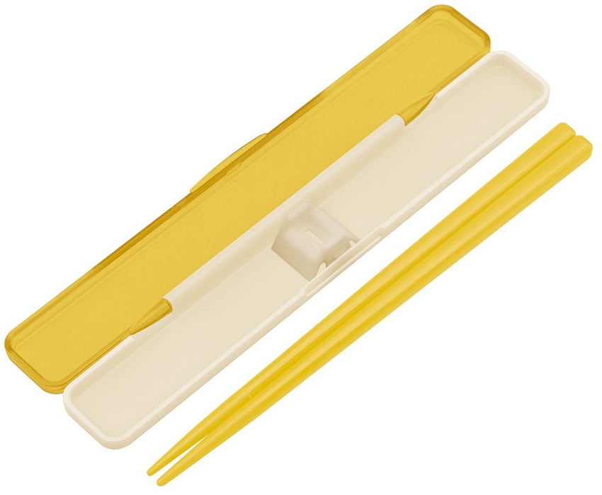 Skater 18cm Retro French Yellow Chopstick and Case Set Made in Japan- Japan Figure Store - #1 Bring To You The Best Japanese Goods