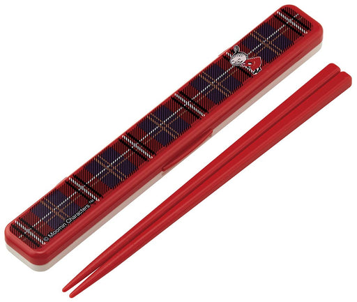 Skater 18cm Silver Ion Ag+ Antibacterial Chopsticks and Case Set Moomin Design Made in Japan- Japan Figure Store - #1 Bring To You The Best Japanese Goods