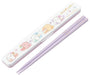 Skater 18cm Silver Ion Ag+ Antibacterial Chopsticks and Case Set Soft Nekoro Made in Japan- Japan Figure Store - #1 Bring To You The Best Japanese Goods