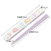 Skater 18cm Silver Ion Ag+ Antibacterial Chopsticks and Case Set Soft Nekoro Made in Japan- Japan Figure Store - #1 Bring To You The Best Japanese Goods