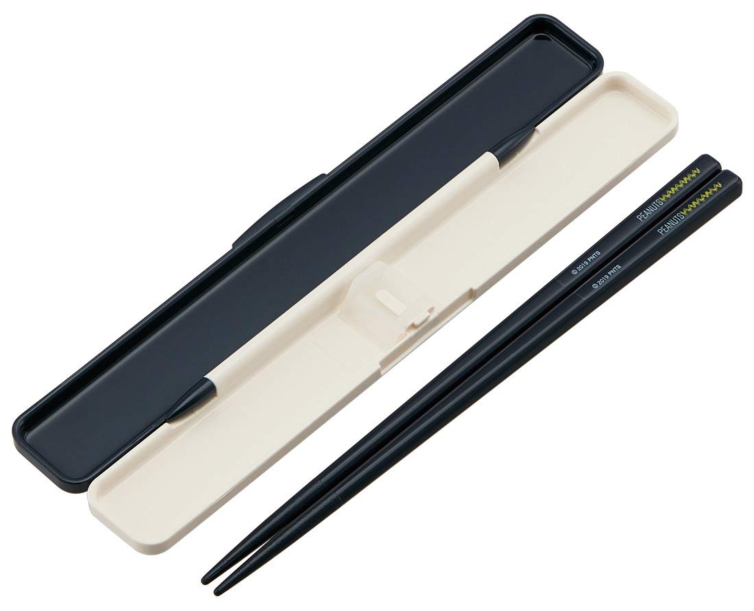 Skater 18cm Snoopy Lifestyle Peanuts Chopsticks and Case Set - Made in Japan- Japan Figure Store - #1 Bring To You The Best Japanese Goods