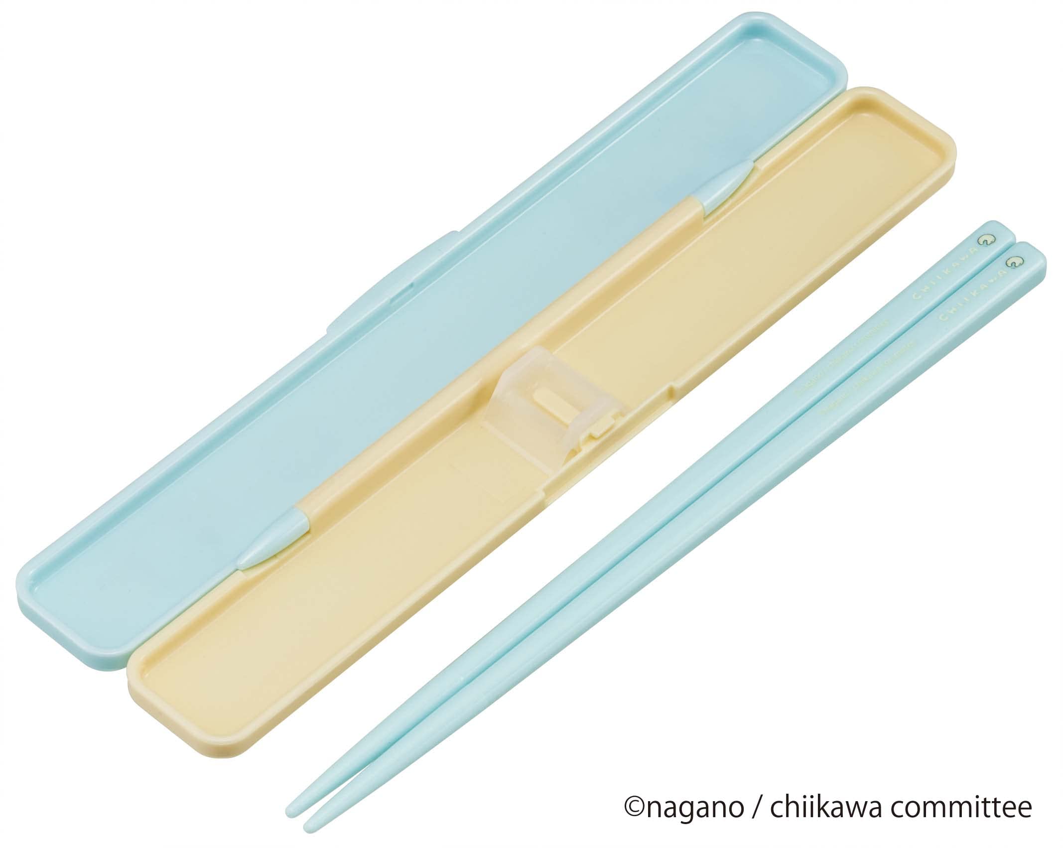 Skater Chiikawa 18cm Antibacterial Chopsticks and Case Set for Adults Made in Japan- Japan Figure Store - #1 Bring To You The Best Japanese Goods
