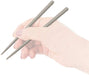 Skater 18cm Antibacterial Adult Chopsticks and Case Set in Mauve Gray - Made in Japan- Japan Figure Store - #1 Bring To You The Best Japanese Goods