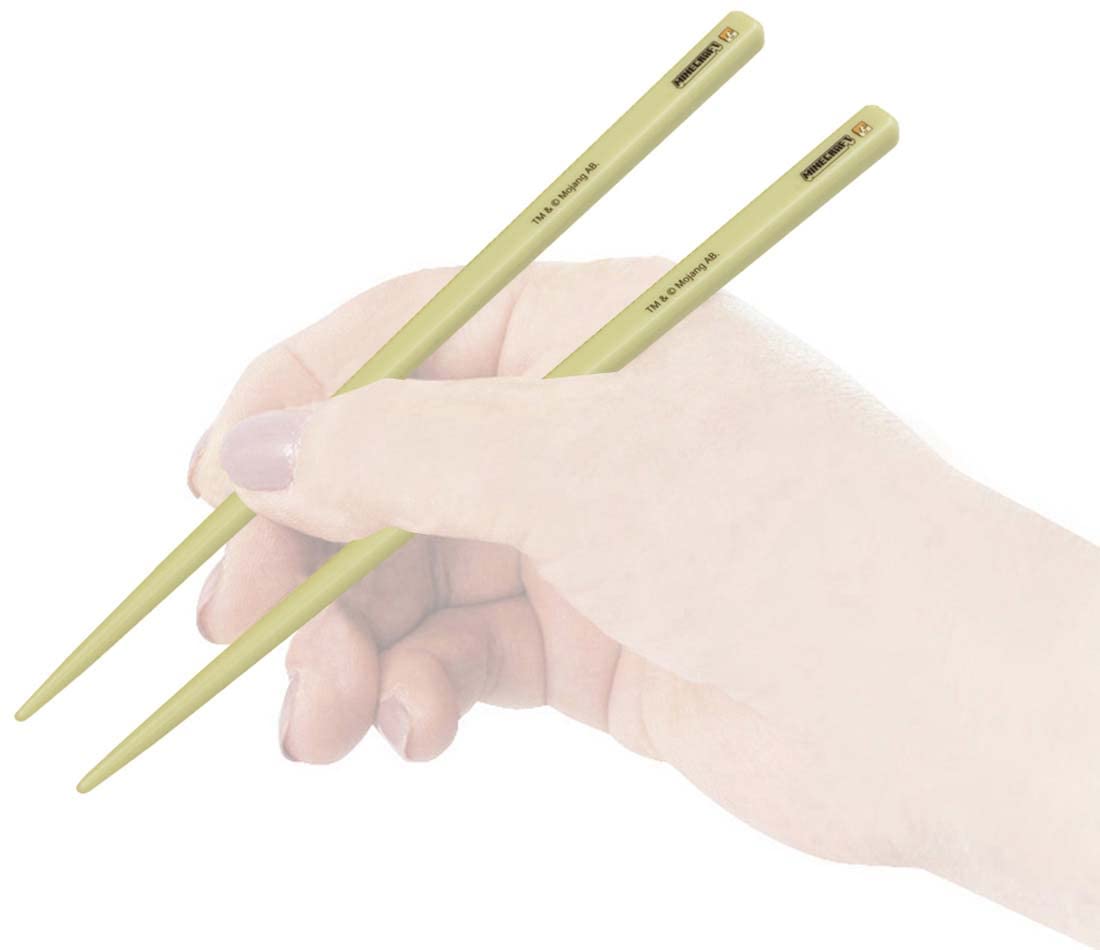 Skater Minecraft Explorer Antibacterial Chopstick and Case Set 18cm Adults Made in Japan- Japan Figure Store - #1 Bring To You The Best Japanese Goods
