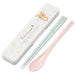 Skater Rilakkuma Floral Pattern Chopsticks and Spoon Set - Model CCS3SA- Japan Figure Store - #1 Bring To You The Best Japanese Goods