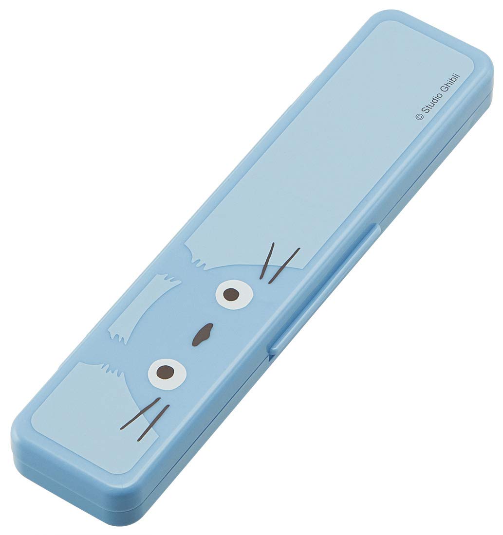 Skater 18cm Totoro Face Chopsticks and Spoon Set Silver Ion Ag+ Antibacterial Made in Japan Ghibli My Neighbor Totoro- Japan Figure Store - #1 Bring To You The Best Japanese Goods