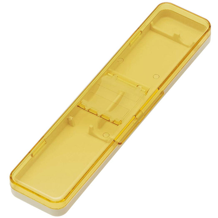 Skater Retro French Yellow Antibacterial Chopsticks and Spoon Set 18cm Made in Japan- Japan Figure Store - #1 Bring To You The Best Japanese Goods