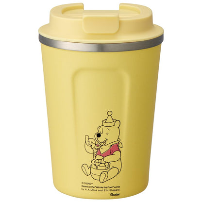 Skater Winnie The Pooh 350ml Insulated Stainless Steel Coffee Tumbler Mug- Japan Figure Store - #1 Bring To You The Best Japanese Goods