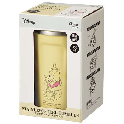 Skater Winnie The Pooh 350ml Insulated Stainless Steel Coffee Tumbler Mug- Japan Figure Store - #1 Bring To You The Best Japanese Goods