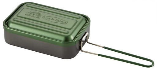 Skater 1000Ml Green Outdoor Mess Box Aftm10N-A - No Seasoning Required Messtin- Japan Figure Store - #1 Bring To You The Best Japanese Goods